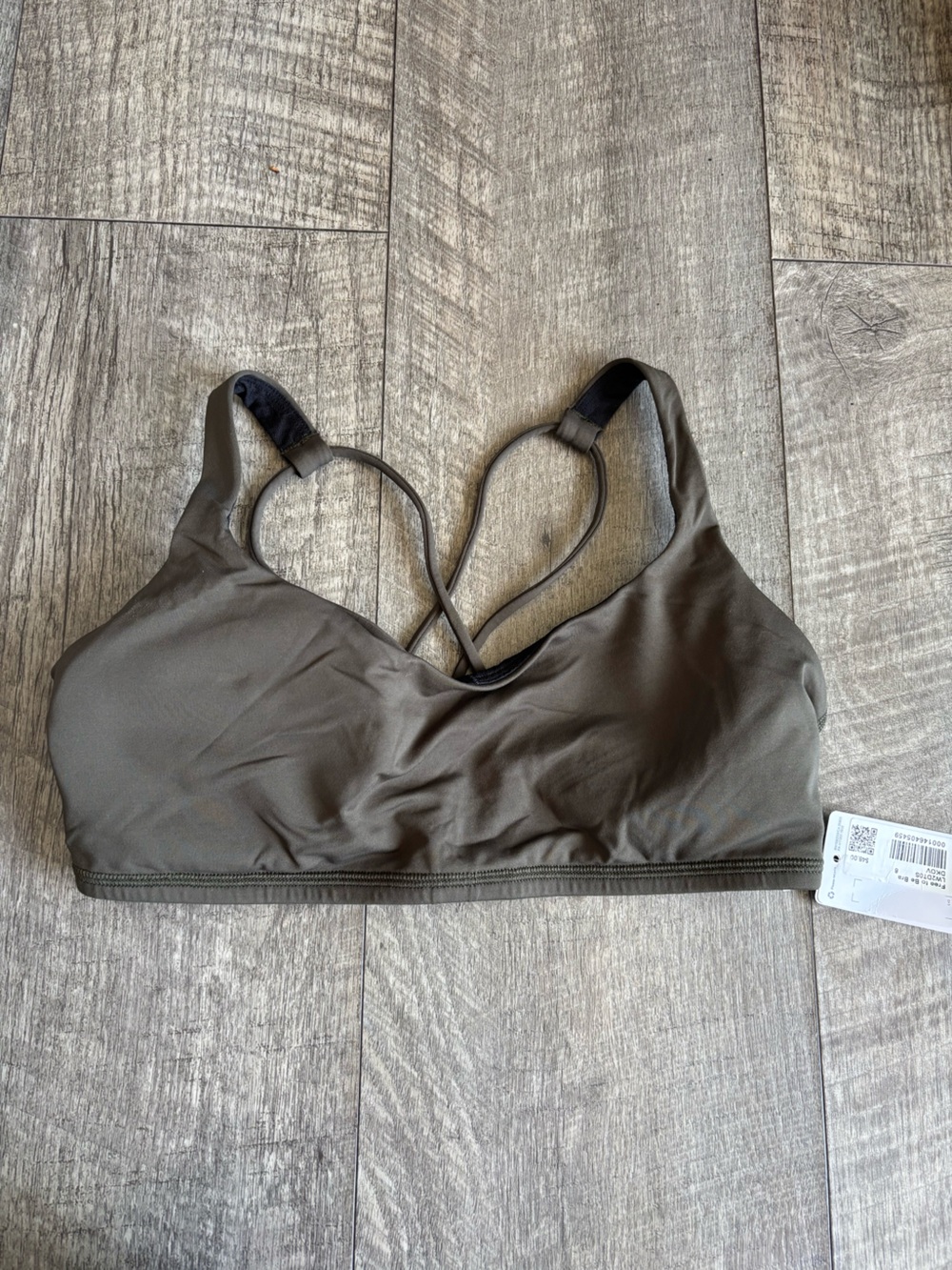 lululemon athletica Olive Strappy Low-Impact Sports Bra